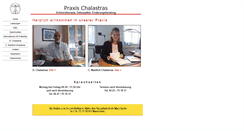 Desktop Screenshot of praxis-chalastras.de